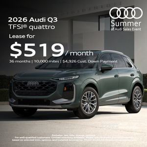 Lease an Audi Q3 in Manhattan NYC